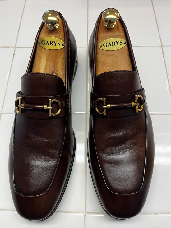 Salvatore Ferragamo Other - Salvatore Ferragamo Dark Brown Leather Bit Loafers